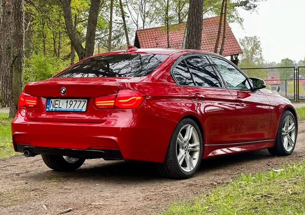 BMW Seria 3 cena 57000 przebieg: 244000, rok produkcji 2012 z Warszawa małe 326